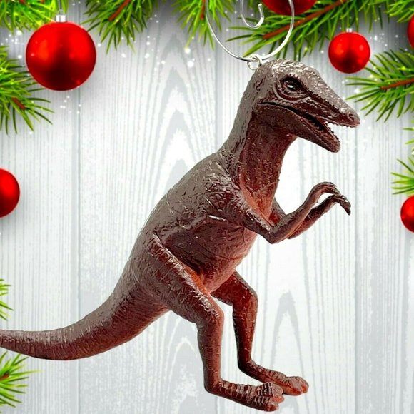 Tyrannosaurus Rex T-Rex Dinosaur Dino 3.25" Custom Christmas Tree Ornament‎ - Picture 1 of 4